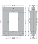 Transformator de curent, SPLIT-CORE, FOR 80X160MM BUSBARS, 2000A