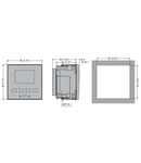 AUTOMATIC POWER FACTOR CONTROLLER, DCRL SERIES, 3 STEPS