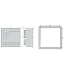 AUTOMATIC POWER FACTOR CONTROLLER, DCRJ SERIES, 12 STEPS