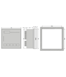 AUTOMATIC POWER FACTOR CONTROLLER, DCRK SERIES, 12 STEPS