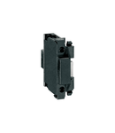 Contact auxiliar FOR SIDE MOUNTING. SCREW TERMINALS, FOR BF SERIES CONTACTORS, 1LB (LATE BREAK)