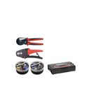 Stripping and crimping tool set 5-pcs.