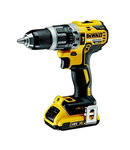 Masina compacta de gaurit cu percutie cu acumulatori DeWalt DCD796D2, motor fara perii, 18V XR Li-Ion 2,0Ah