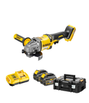 Polizor unghiular cu acumulatori FLEXVOLT DeWalt DCG414T2, 54V, 2 acum.6.0Ah, valiza