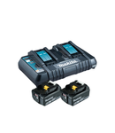 Kit de incarcare Li-Ion LXT 18V Makita 2 acumulatori 3.0Ah si incarcator dublu