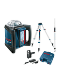 Nivela laser rotativa Bosch GRL 500 HV + Receptor LR 50 + Stativ BT 170 HD + Stadie GR 240