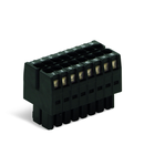 1-conductor female connector, 2-row; 100% protected against mismating; direct marking; 1.5 mm²; Pin spacing 3.5 mm; 6-pole; 1,50 mm²; black