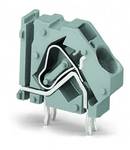 Stackable PCB terminal block; 16 mm²; Pin spacing 10 mm; 1-pole; CAGE CLAMP®; commoning option; 16,00 mm²; green-yellow