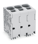 PCB terminal block; 16 mm²; Pin spacing 10 mm; 4-pole; Push-in CAGE CLAMP®; 16,00 mm²; gray