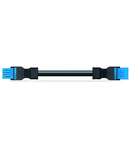 pre-assembled interconnecting cable; Eca; Socket/plug; 5-pole; Cod. I; H05VV-F 5G 1.5 mm²; 7 m; 1,50 mm²; blue