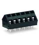 THR PCB terminal block; 2.5 mm²; Pin spacing 5/5.08 mm; 3-pole; CAGE CLAMP®; commoning option; 2,50 mm²; black