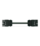 pre-assembled interconnecting cable; Cca; Socket/plug; 5-pole; Cod. A; H05Z1Z1-F 5G 1.5 mm²; 3 m; 1,50 mm²