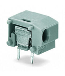 Stackable PCB terminal block; 2.5 mm²; Pin spacing 10/10.16 mm; 1-pole; PUSH WIRE®; 2,50 mm²; gray