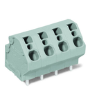 PCB terminal block; 4 mm²; Pin spacing 7.5 mm; 8-pole; CAGE CLAMP®; 4,00 mm²; gray