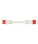 pre-assembled interconnecting cable; Eca; Socket/plug; 3-pole; Cod. P; H05VV-F 3G 2.5 mm²; 3 m; 2,50 mm²; red