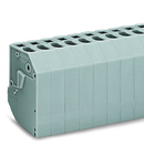 Transformer terminal block; 5-pole; CAGE CLAMP® connection for conductors; 4,00 mm²; gray