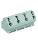 PCB terminal block; 4 mm²; Pin spacing 12.5 mm; 6-pole; CAGE CLAMP®; 4,00 mm²; gray