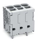 PCB terminal block; 6 mm²; Pin spacing 7.5 mm; 7-pole; Push-in CAGE CLAMP®; 6,00 mm²; gray