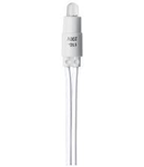 Lampa in miniaturaS WITH WIRED LEAD WITH LED LAMP - 230V ac - 0,6W WHITE - CABLE COLOUR: WHITE - CHORUS