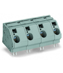 PCB terminal block; 16 mm²; Pin spacing 20 mm; 2-pole; CAGE CLAMP®; commoning option; 16,00 mm²; gray