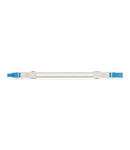 pre-assembled interconnecting cable; Eca; Socket/plug; 2-pole; Cod. I; H05VV-F 2 x 1.5 mm²; 8 m; 1,50 mm²; blue