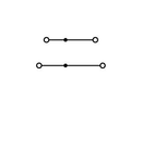 Quadruple-deck rail-mounted terminal block; Rail-mounted terminal block for electric motor wiring; L1 - L2; with marker carrier; for DIN-rail 35 x 15 and 35 x 7.5; 2.5 mm²; Push-in CAGE CLAMP®; 2,50 mm²; gray