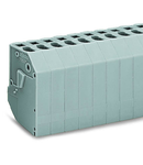 Transformer terminal block; 4-pole; CAGE CLAMP® connection for conductors; 4,00 mm²; gray