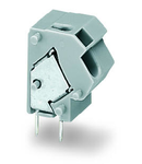 Stackable PCB terminal block; 2.5 mm²; Pin spacing 10/10.16 mm; 1-pole; PUSH WIRE®; 2,50 mm²; light green