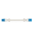 pre-assembled interconnecting cable; Eca; Socket/plug; 5-pole; Cod. I; H05VV-F 5G 1.5 mm²; 2 m; 1,50 mm²; blue