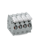 PCB terminal block; lever; 6 mm²; Pin spacing 7.5 mm; 2-pole; CAGE CLAMP®; 6,00 mm²; gentian blue