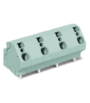 PCB terminal block; 4 mm²; Pin spacing 12.5 mm; 12-pole; CAGE CLAMP®; 4,00 mm²; gray