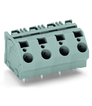 PCB terminal block; 6 mm²; Pin spacing 12.5 mm; 8-pole; CAGE CLAMP®; commoning option; 6,00 mm²; gray