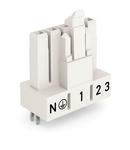 Socket for PCBs; straight; 5-pole; Cod. A
