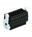 1-conductor female connector, 2-row; 100% protected against mismating; Levers; Strain relief plate; direct marking; 1.5 mm²; Pin spacing 3.5 mm; 36-pole; 1,50 mm²; black