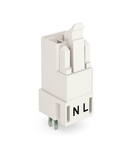 Plug for PCBs; straight; 2-pole; Cod. A