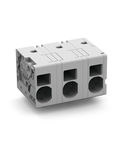 PCB terminal block; 6 mm²; Pin spacing 12.5 mm; 10-pole; Push-in CAGE CLAMP®; 6,00 mm²; gray