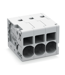 PCB terminal block; 6 mm²; Pin spacing 7.5 mm; 12-pole; Push-in CAGE CLAMP®; 6,00 mm²; gray