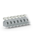 PCB terminal block; push-button; 2.5 mm²; Pin spacing 7.5/7.62 mm; 24-pole; CAGE CLAMP®; commoning option; 2,50 mm²; gray