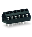 THR PCB terminal block; 2.5 mm²; Pin spacing 5/5.08 mm; 9-pole; CAGE CLAMP®; commoning option; 2,50 mm²; black