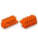 2-conductor female connector; 2.5 mm²; Pin spacing 7.62 mm; 11-pole; 2,50 mm²; orange