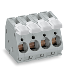 PCB terminal block; lever; 16 mm²; Pin spacing 10 mm; 2-pole; CAGE CLAMP®; 16,00 mm²; gray