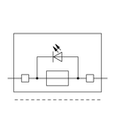 2-conductor fuse terminal block; with pivoting fuse holder; with end plate; for 5 x 20 mm miniature metric fuse; with blown fuse indication by LED; 230 V; for DIN-rail 35 x 15 and 35 x 7.5; 2.5 mm²; Push-in CAGE CLAMP®; 2,50 mm²; gray