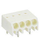 PCB terminal block; 1.5 mm²; Pin spacing 3.5 mm; 2-pole; PUSH WIRE®; 1,50 mm²; white