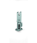 Socket module; 1-pole; gray