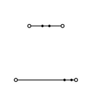 Double-deck terminal block; Through/through terminal block; N/L; for DIN-rail 35 x 15 and 35 x 7.5; 2.5 mm²; CAGE CLAMP®; 2,50 mm²; gray