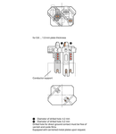 Female connector; with direct ground contact; 3-pole; 1,00 mm²; white