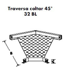 TRAVERSA COLTAR 45GR PENTRU PAT METALIC 150 MM