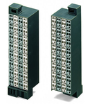 Matrix patchboard; 32-pole; Marking 1-32; Colors of modules: gray/white; Module marking, side 1 and 2 vertical; for 19" racks; 1,50 mm²; dark gray