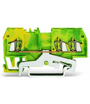 3-conductor ground terminal block; 1.5 mm²; center marking; for DIN-rail 35 x 15 and 35 x 7.5; CAGE CLAMP®; 1,50 mm²; green-yellow