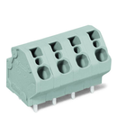 PCB terminal block; 4 mm²; Pin spacing 7.5 mm; 11-pole; CAGE CLAMP®; 4,00 mm²; gray